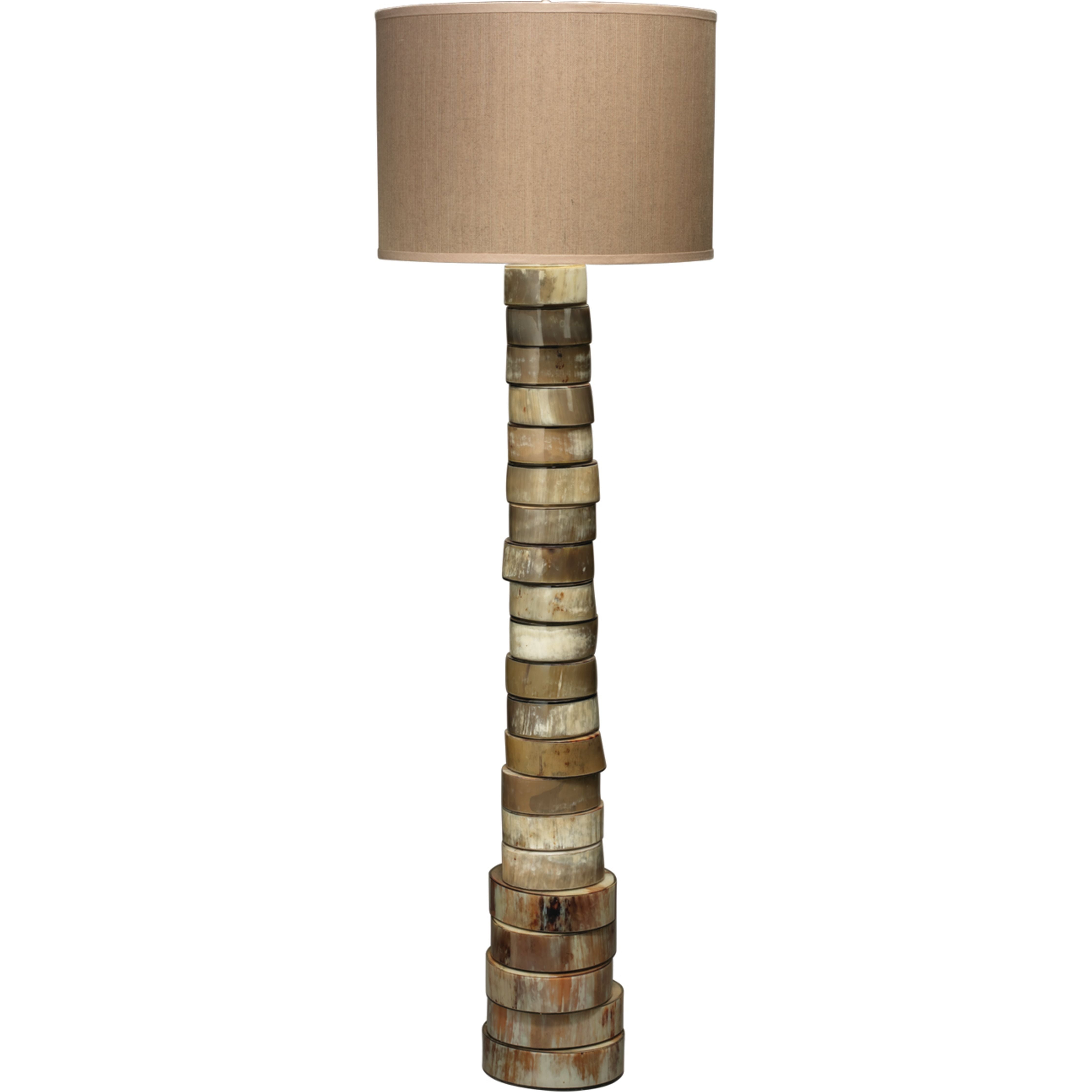 Stacked Horn 1-Light Floor Lamp by Jamie Young