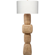 Totem Wood Floor Lamp Bleached by Jamie Young