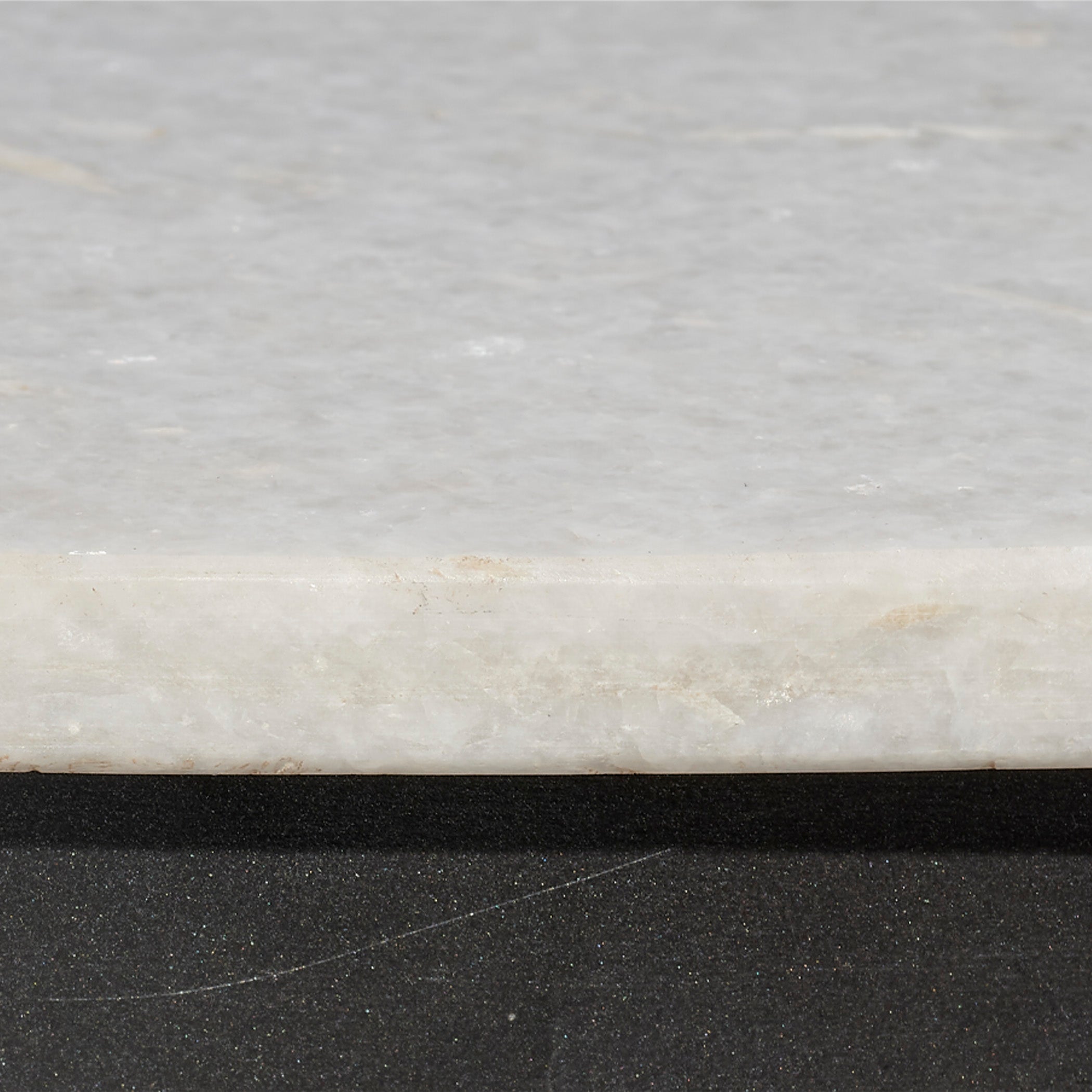 Dante Marble and Metal Dining Table by Jamie Young