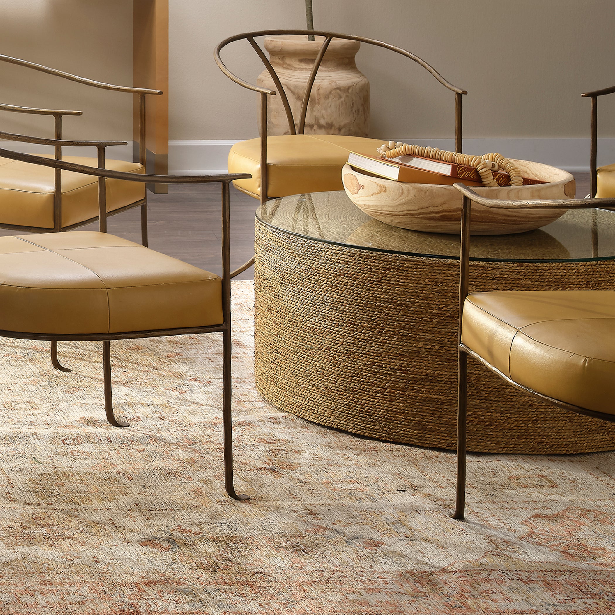 Harbor Seagrass Coffee Table by Jamie Young