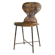 McCallan Metal Chair, Acid Wash Metal by Jamie Young