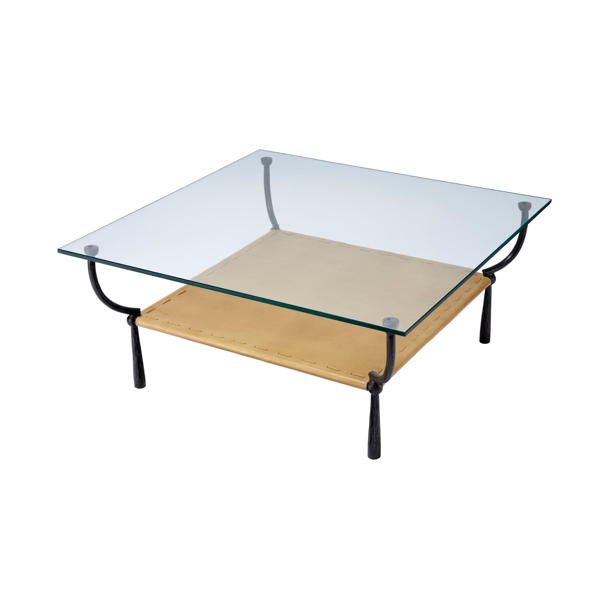 Renzo Iron Coffee Table by Jamie Young