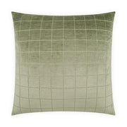 Camden Check-Aloe Pillow by DV KAP Home