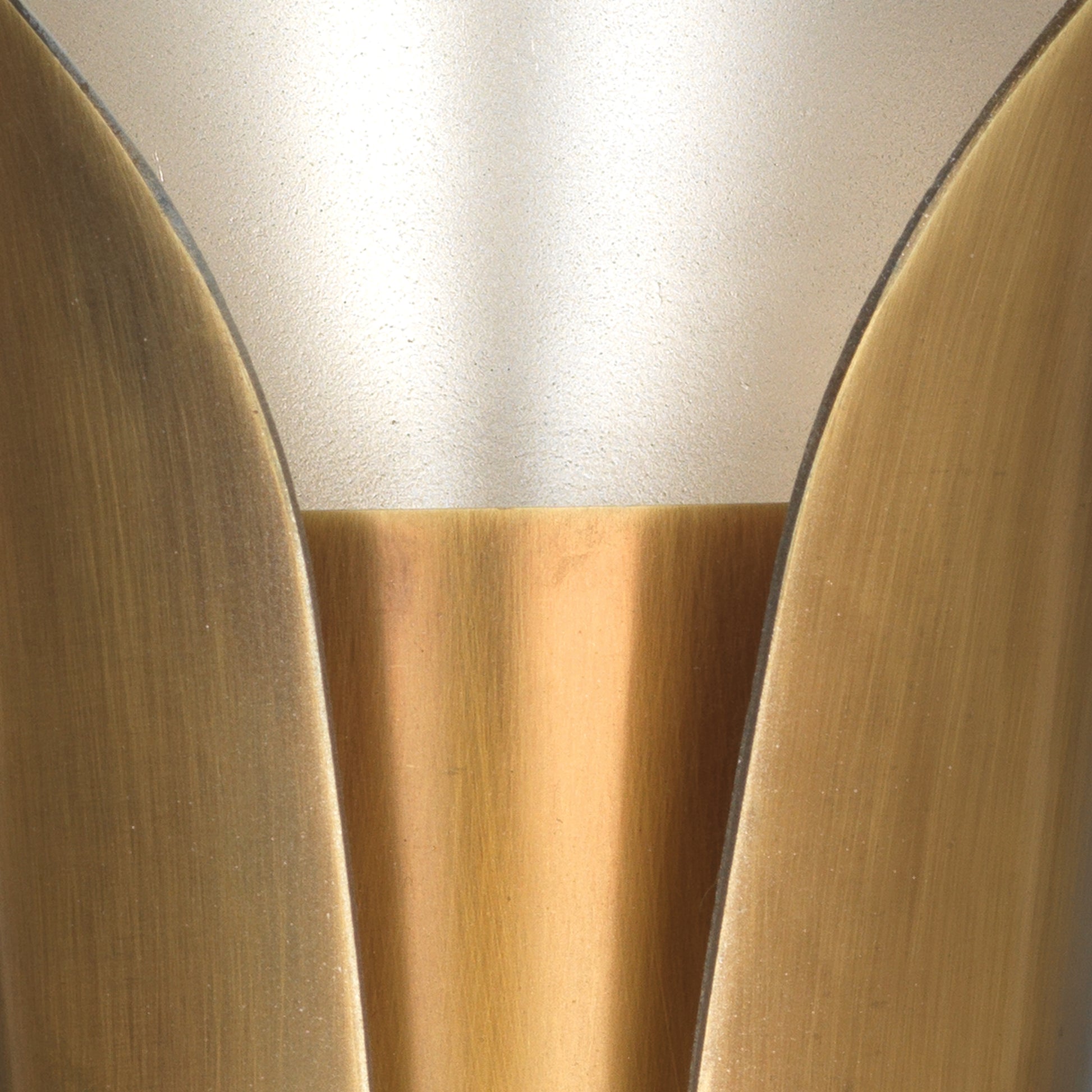 Capsule 1-Light Steel Sconce, Antique Brass by Jamie Young