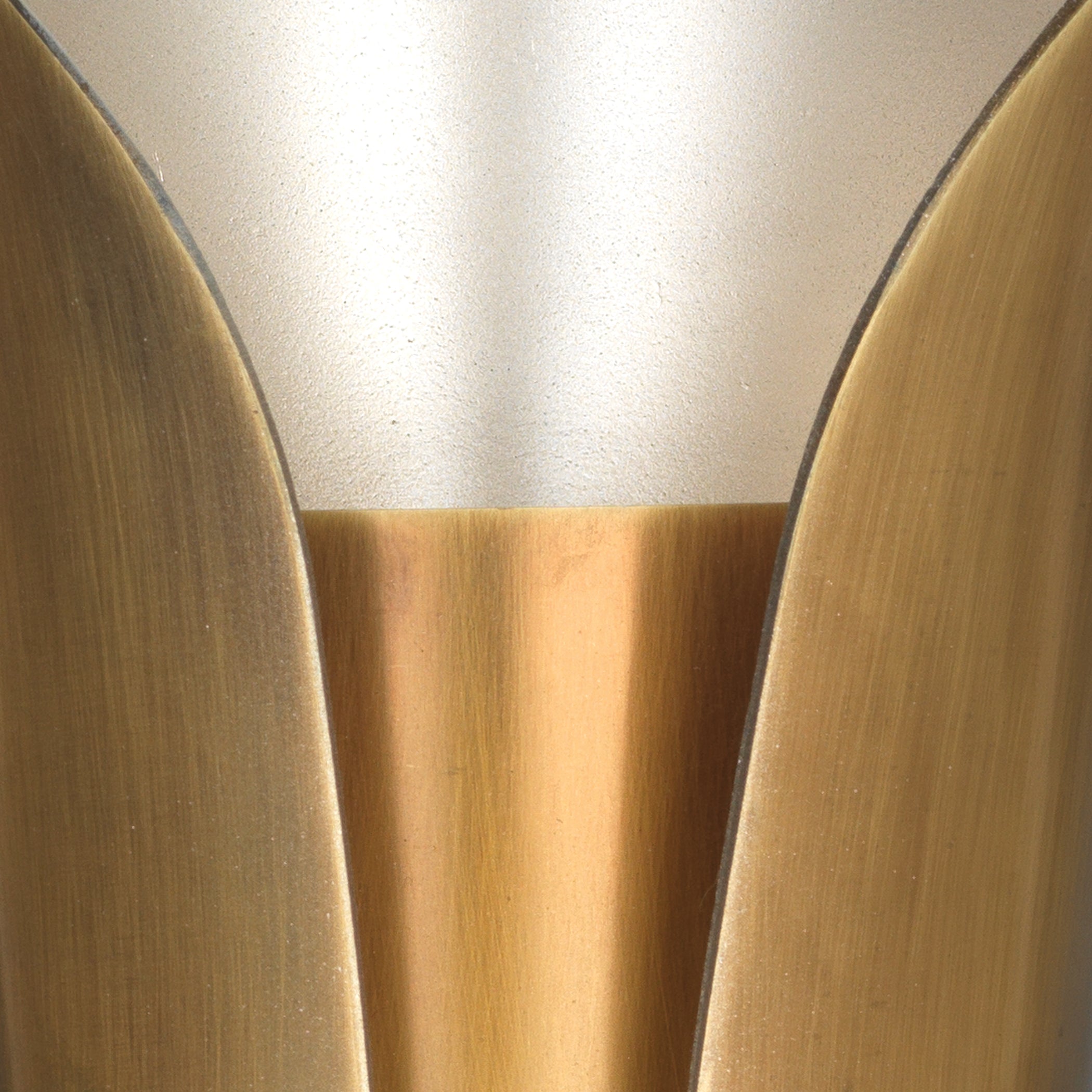 Capsule 1-Light Steel Sconce, Antique Brass by Jamie Young