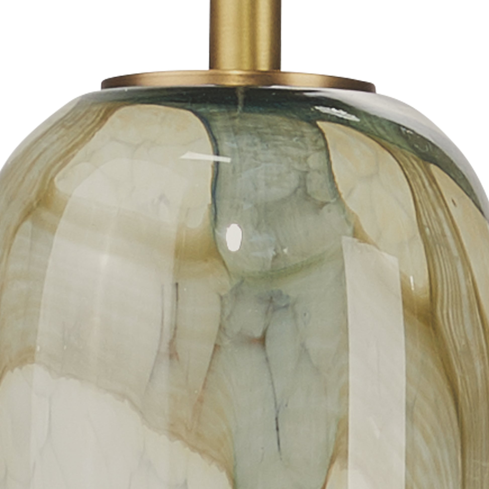 Helen Glass 1-Light Pendant by Jamie Young