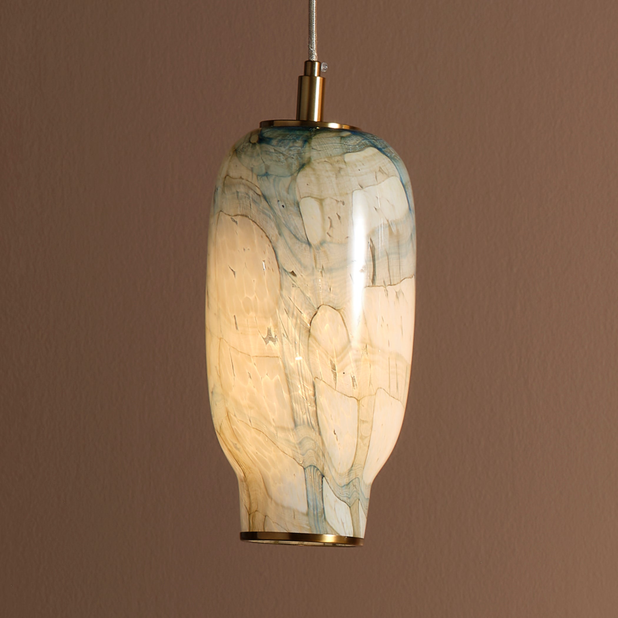 Helen Glass 1-Light Pendant by Jamie Young