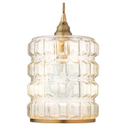 Madison Glass 1-Light Pendant by Jamie Young