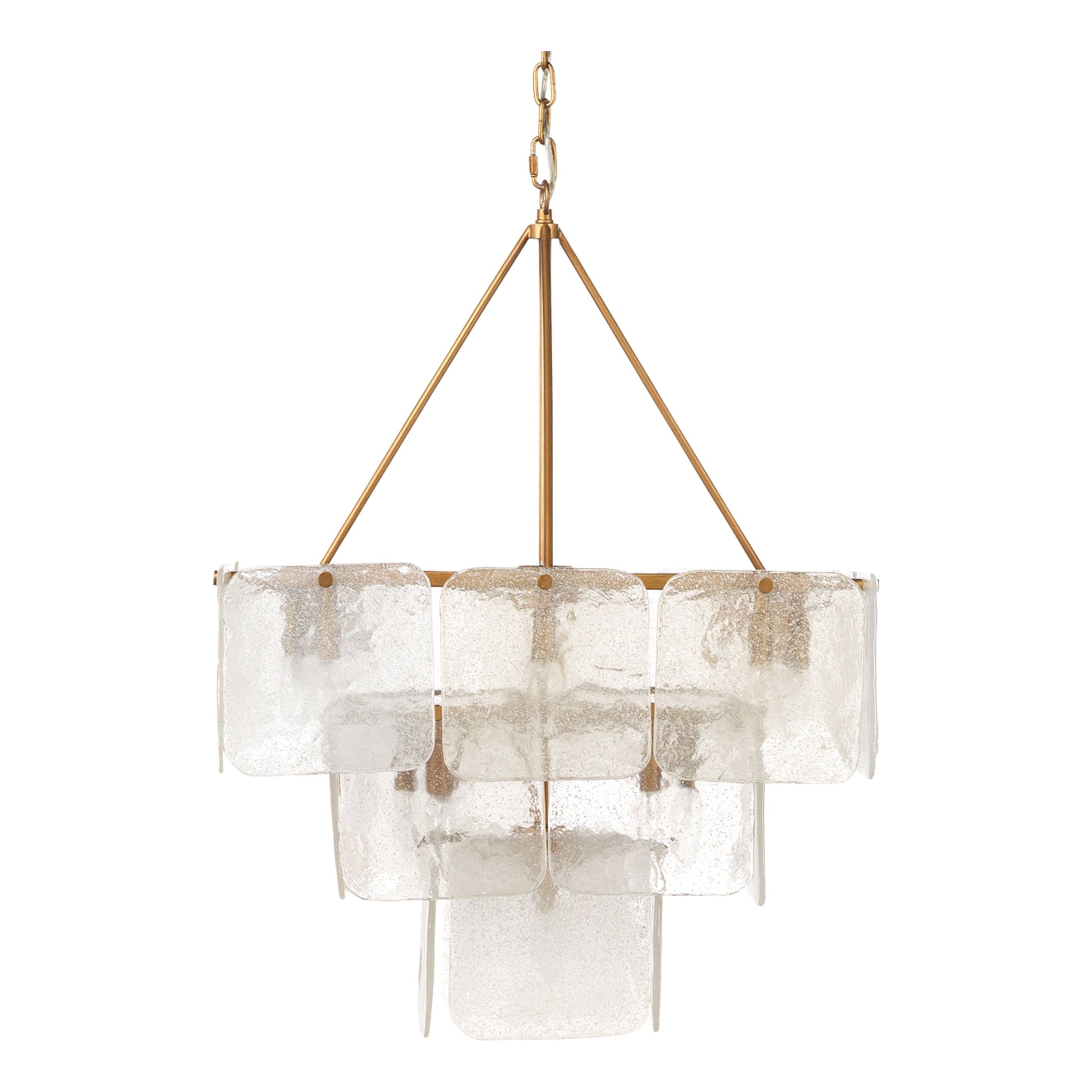 Perignon Three Tier Iron Chandelier by Jamie Young