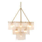 Perignon Three Tier Iron Chandelier by Jamie Young