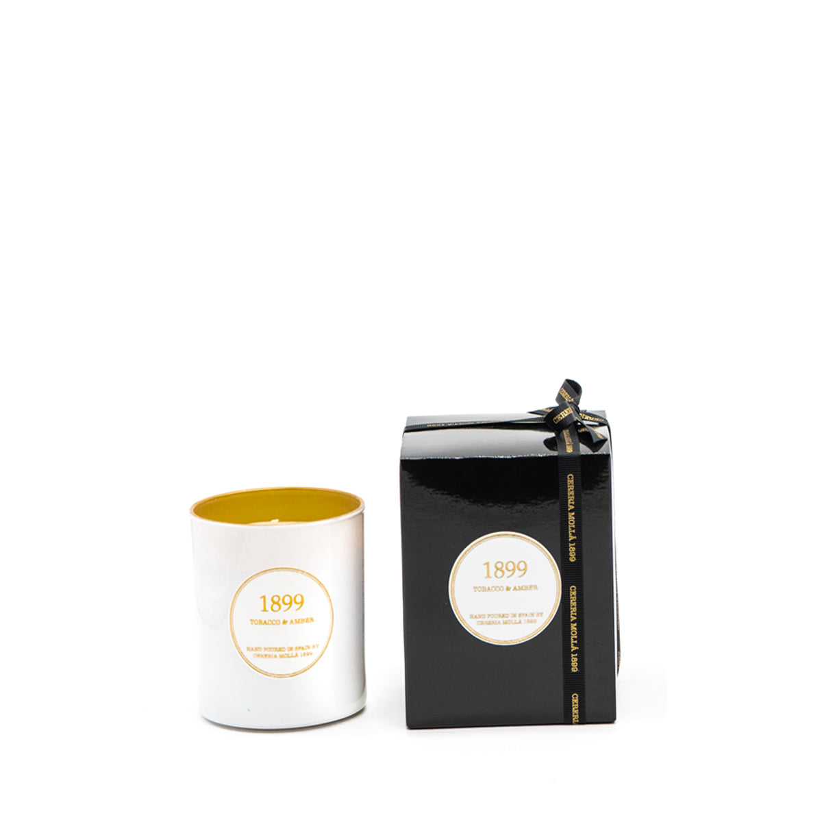 Cereria Molla Tabacco & Amber Gold Edition Premium Candle 8 oz by Cereria Molla