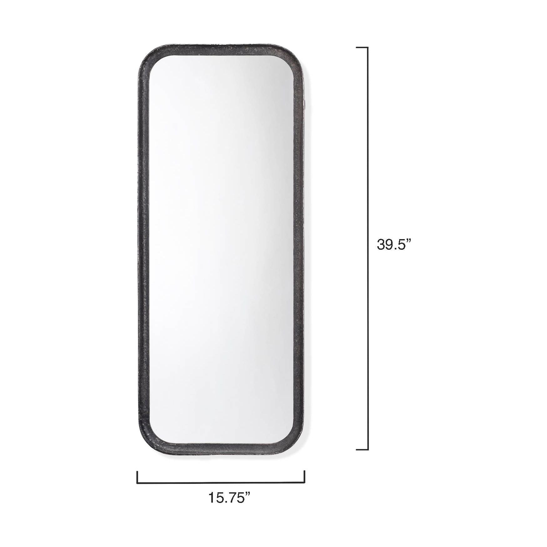 Capital Iron Rectangle Wall Mirror by Jamie Young