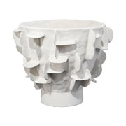 Helios Ceramic Decorative Vase White by Jamie Young