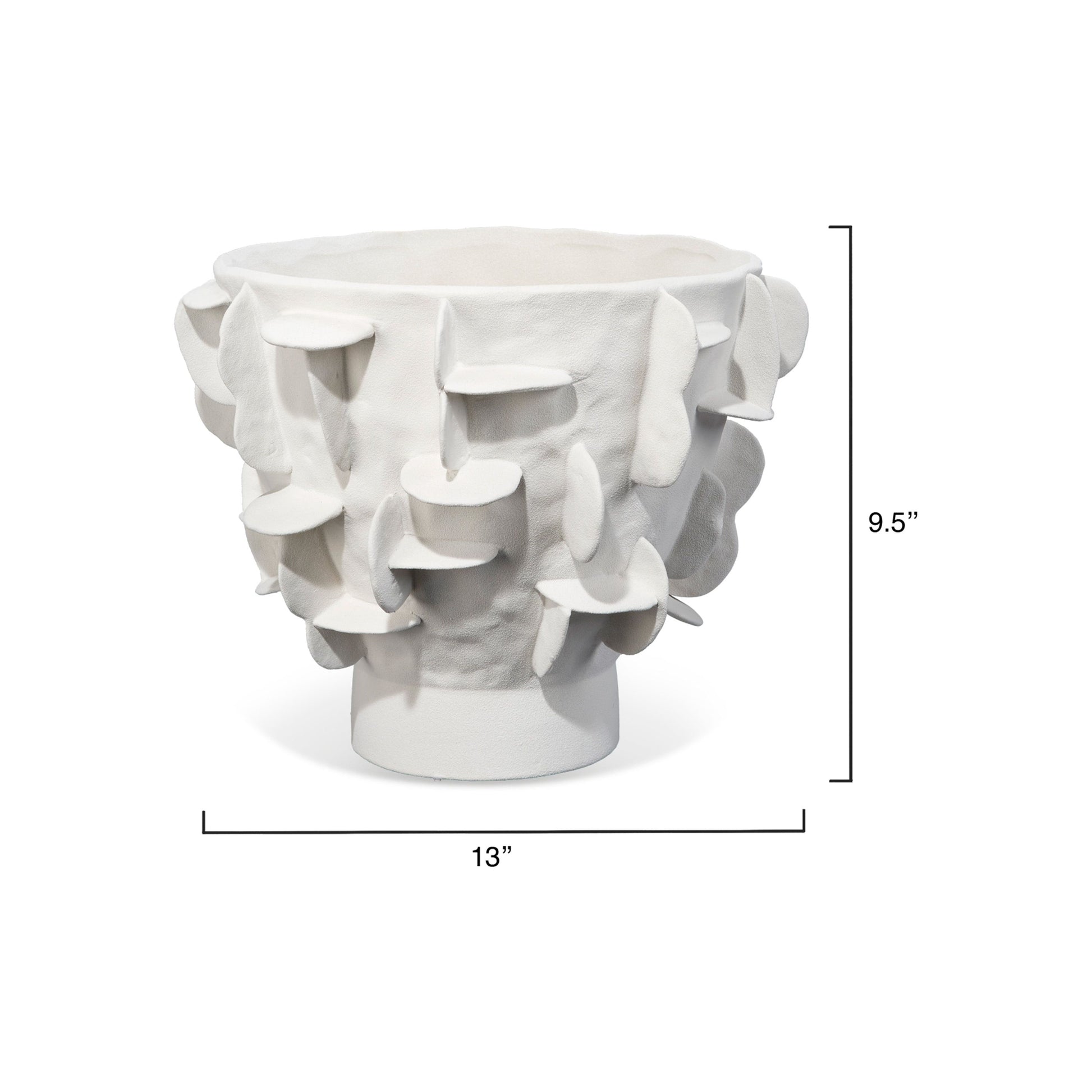 Helios Ceramic Decorative Vase by Jamie Young