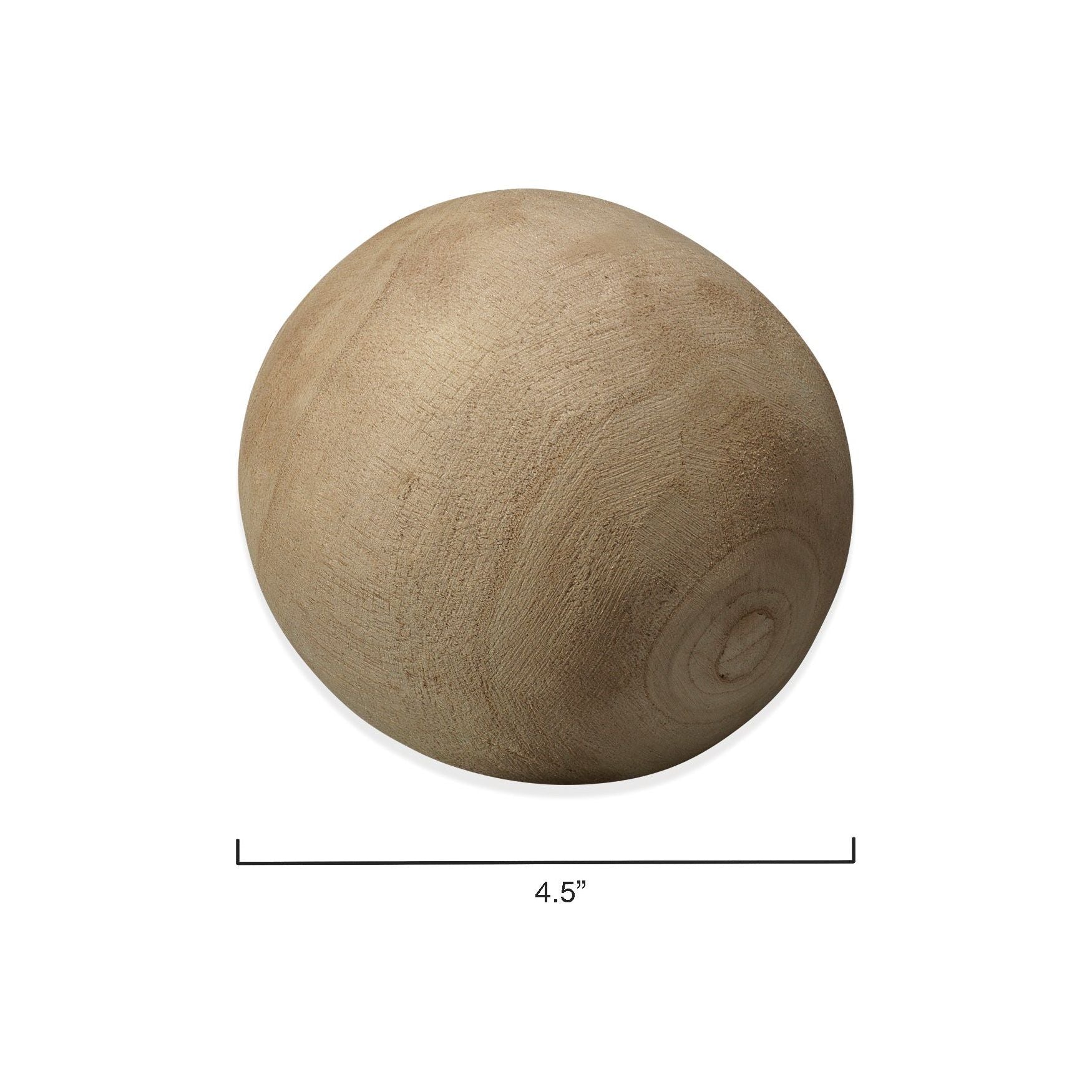 Malibu Wood Spheres (set of 3) by Jamie Young