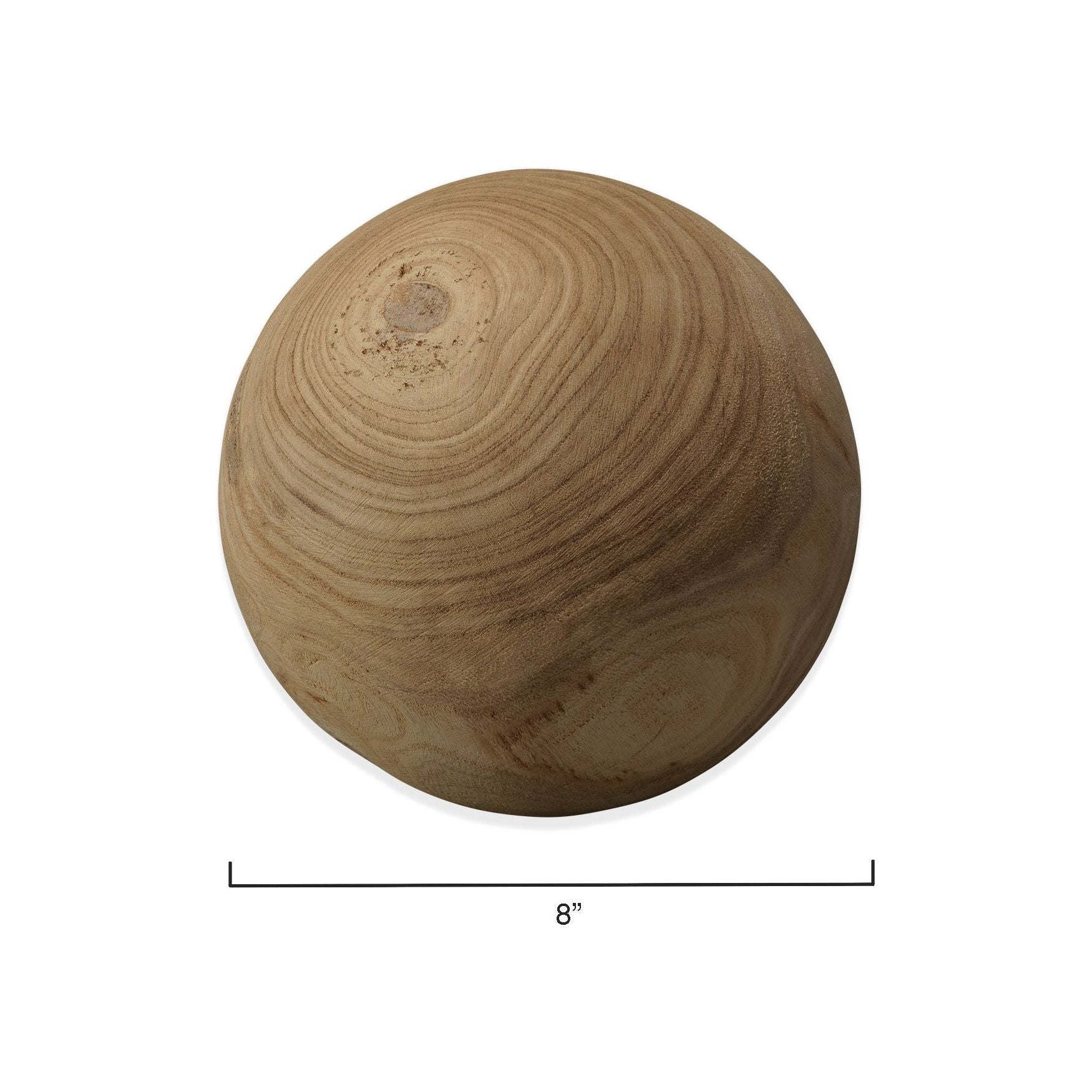 Malibu Wood Spheres (set of 3) by Jamie Young