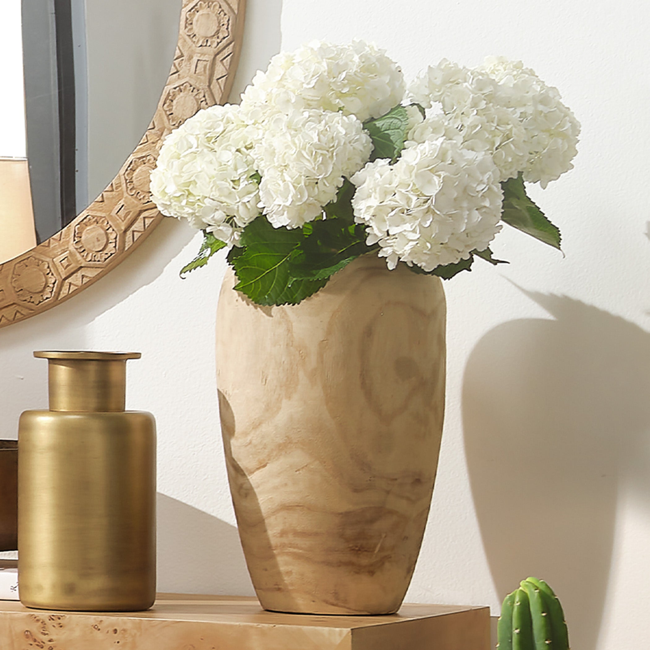 Ojai Wooden Decorative Vase by Jamie Young