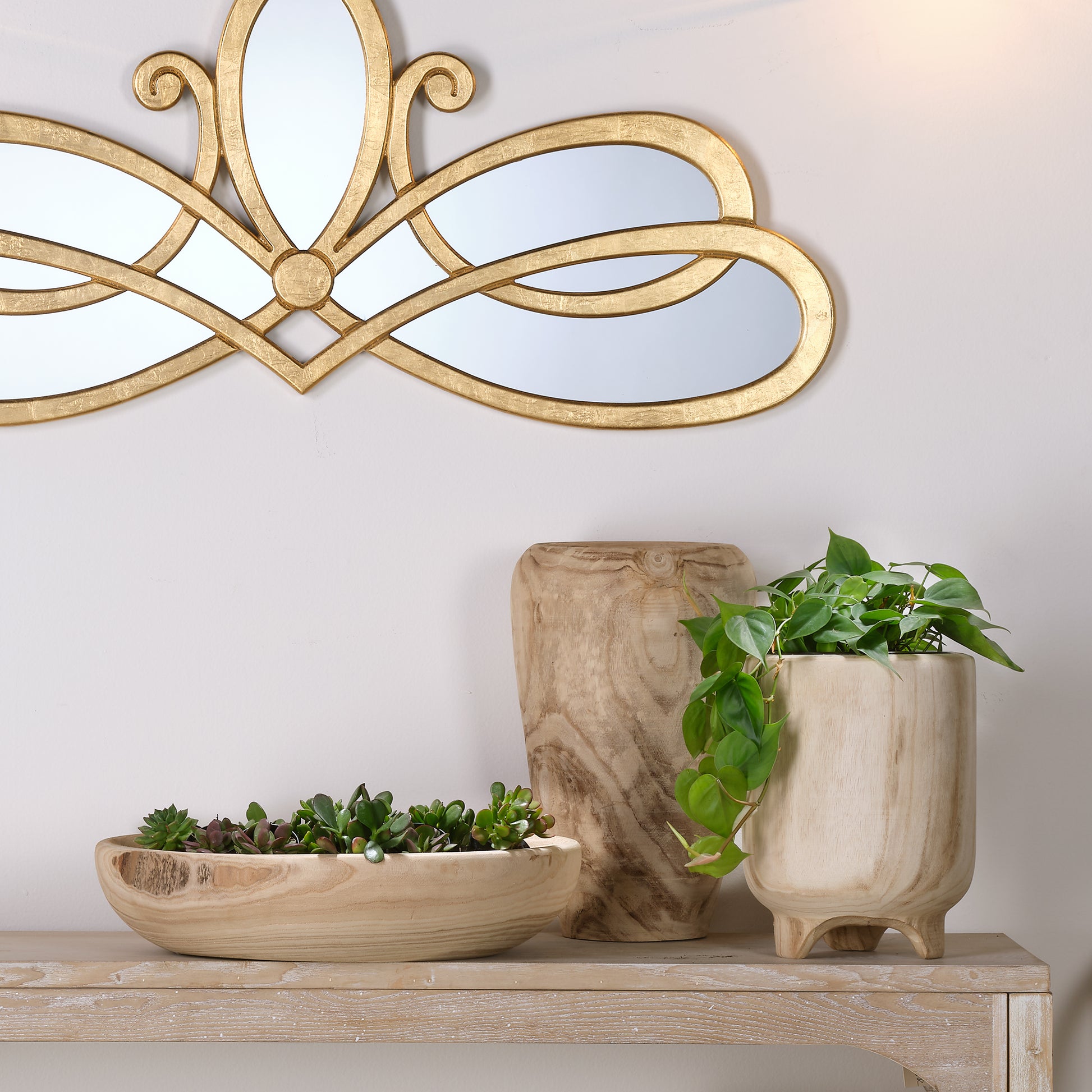 Ojai Wooden Decorative Vase by Jamie Young