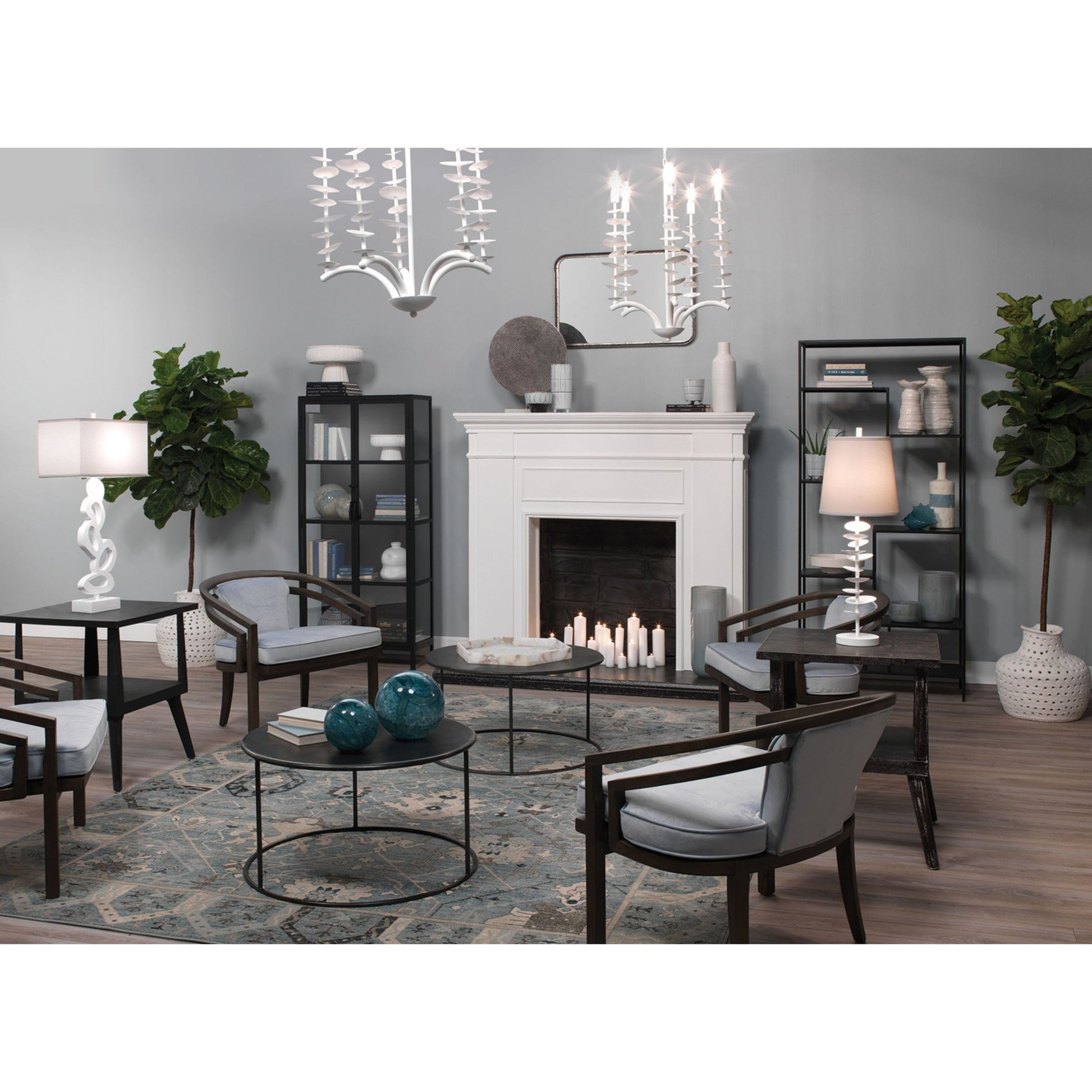 Principle Iron Rectangle Wall Mirror by Jamie Young