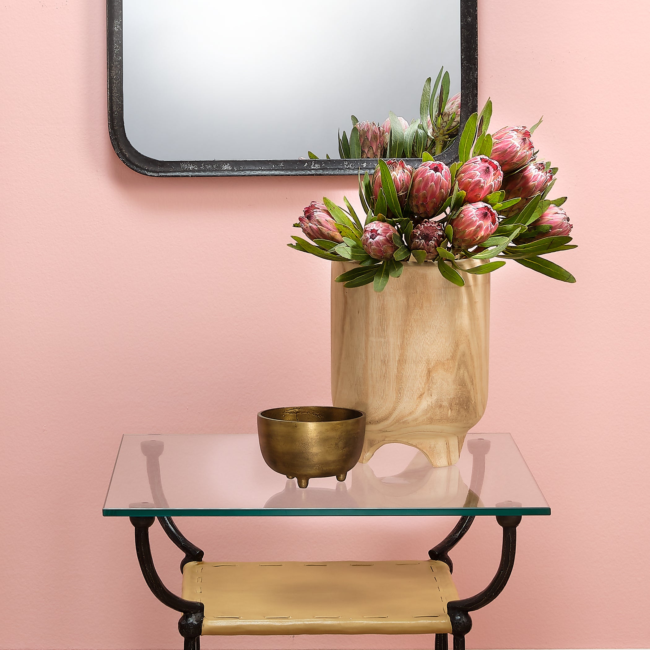 Relic Metal Footed Decorative Bowl by Jamie Young