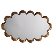 Scalloped Steel Wall Mirror by Jamie Young
