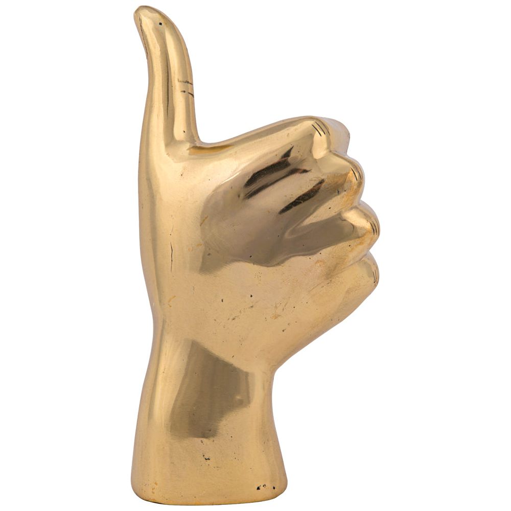 Thumbs Up, Brass by NOIR