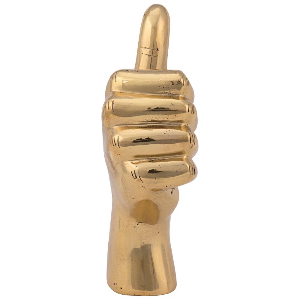 Thumbs Up, Brass by NOIR