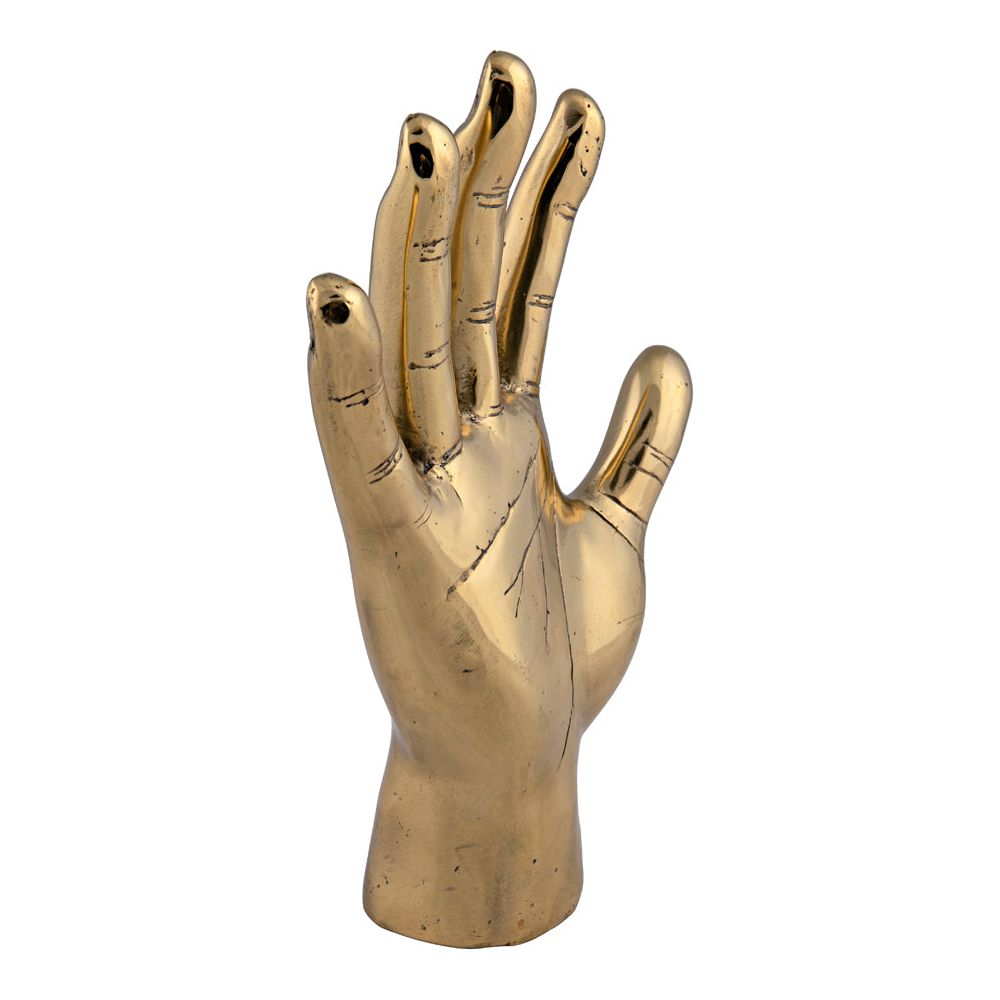 Open Hand, Brass by NOIR