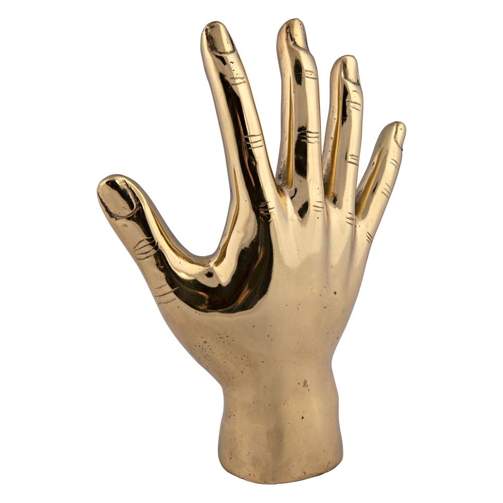 Open Hand, Brass by NOIR