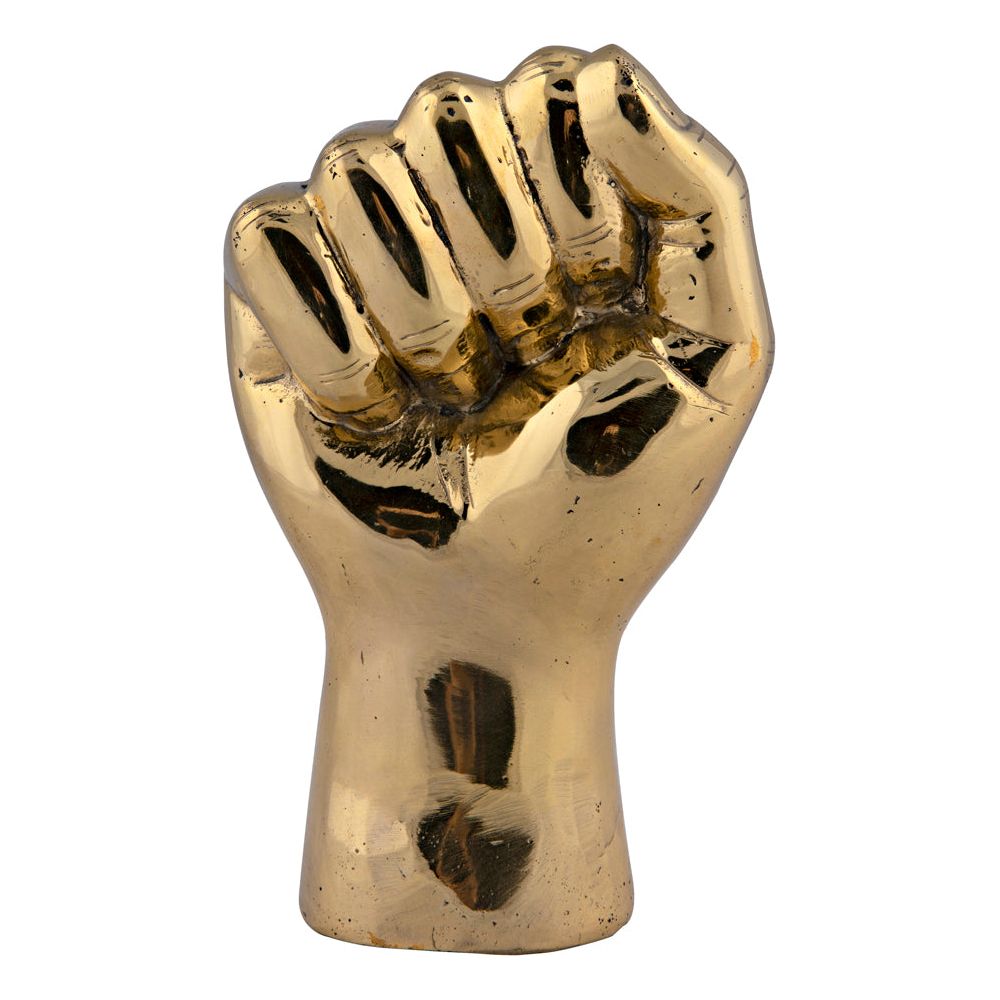 The Solidarity Fist, Brass by NOIR