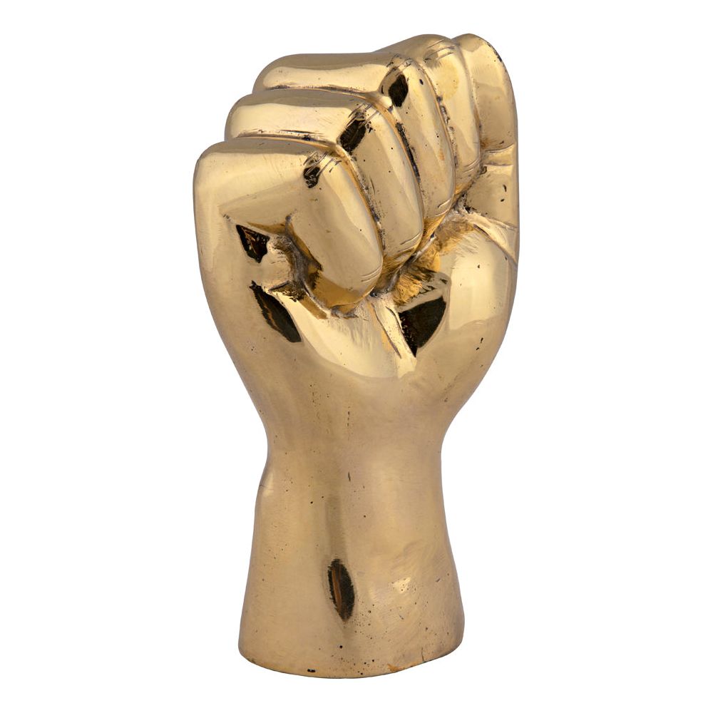 The Solidarity Fist, Brass by NOIR
