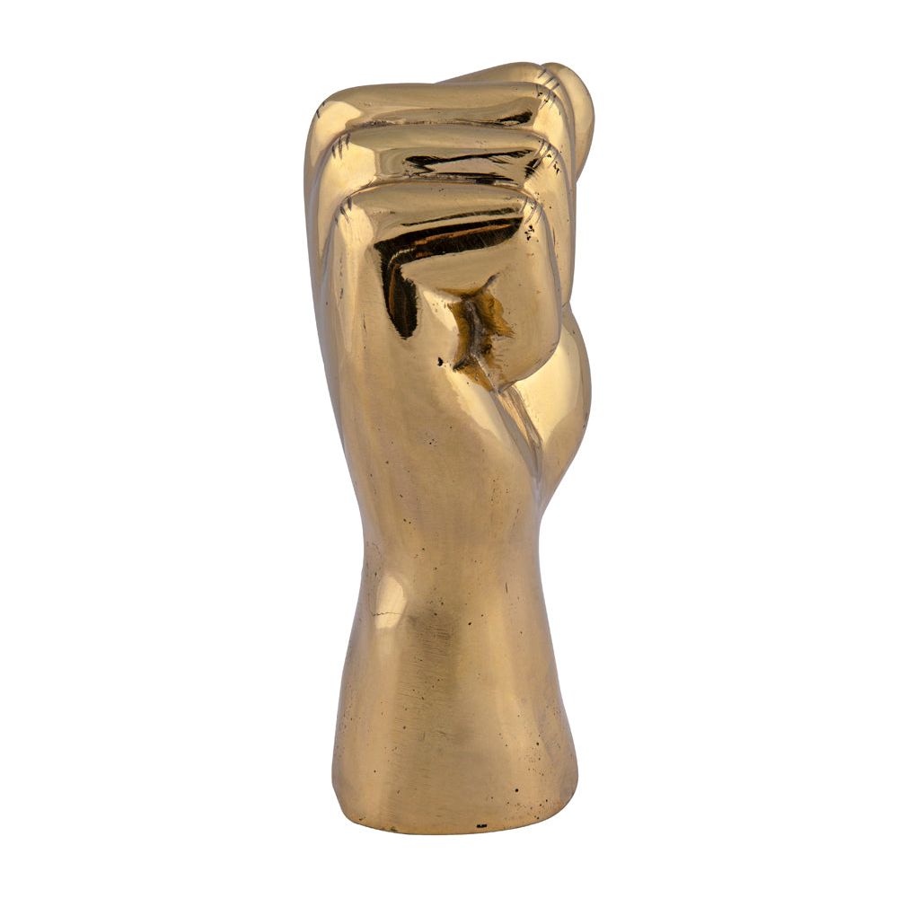 The Solidarity Fist, Brass by NOIR