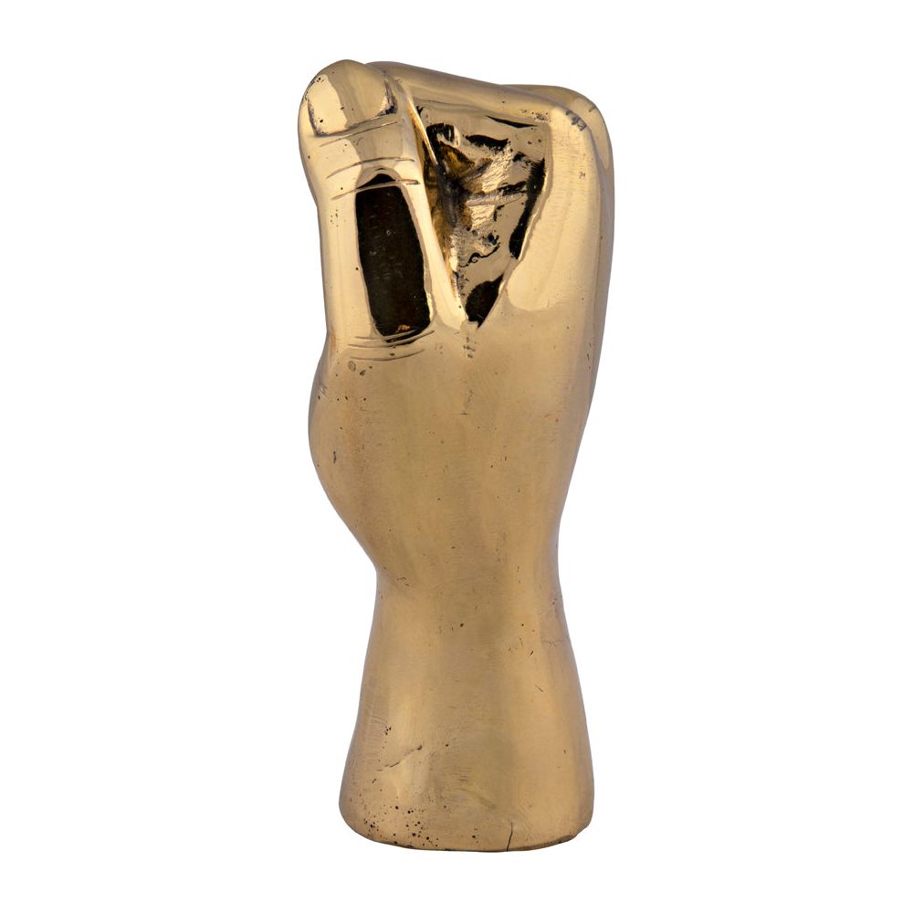 The Solidarity Fist, Brass by NOIR