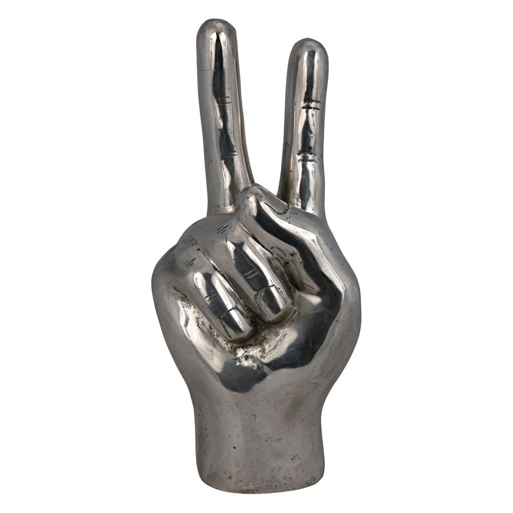 Peace Sign, Silver by NOIR