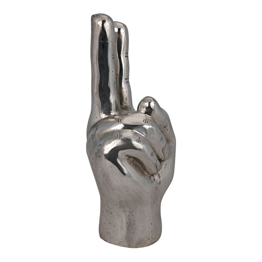 Peace Sign, Silver by NOIR