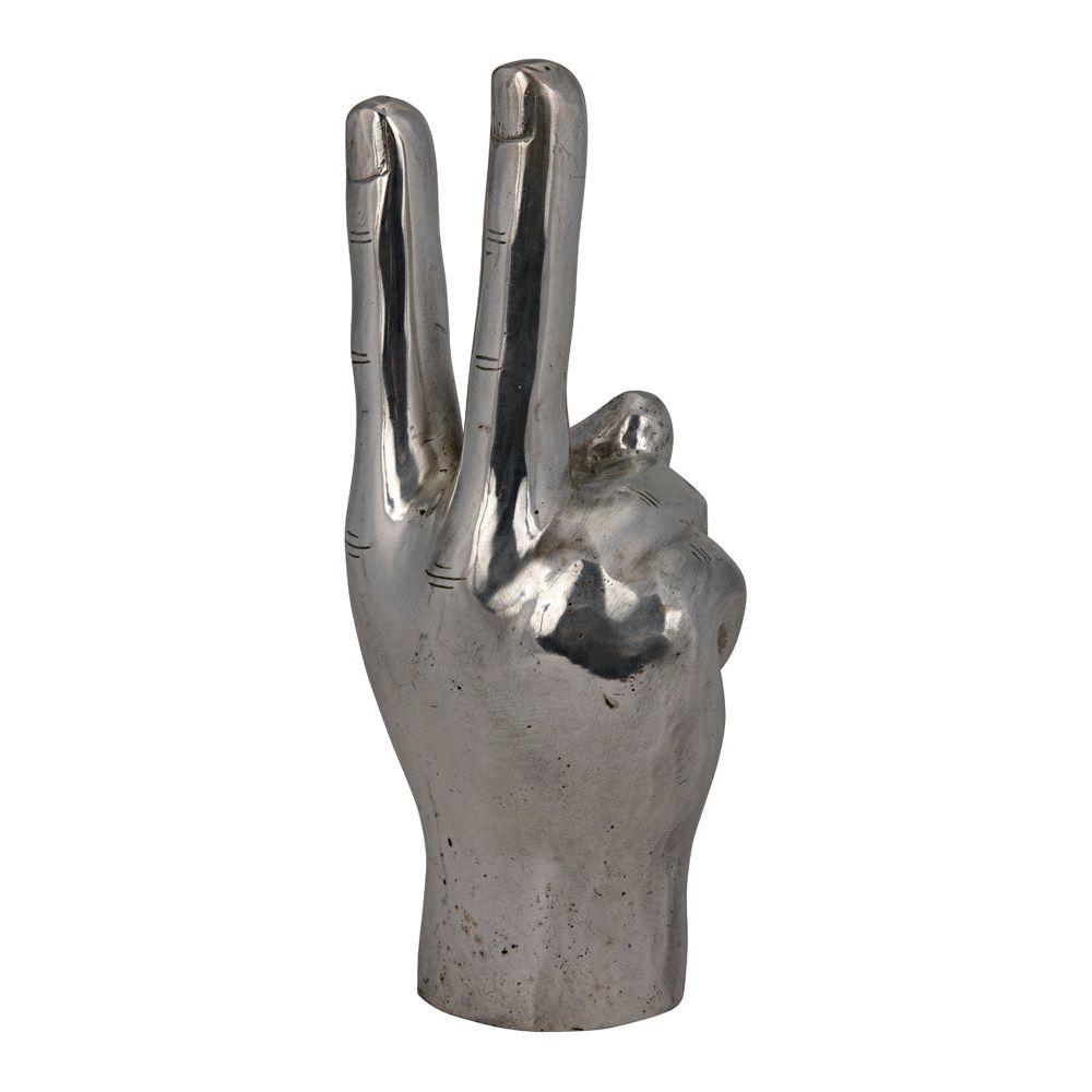 Peace Sign, Silver by NOIR