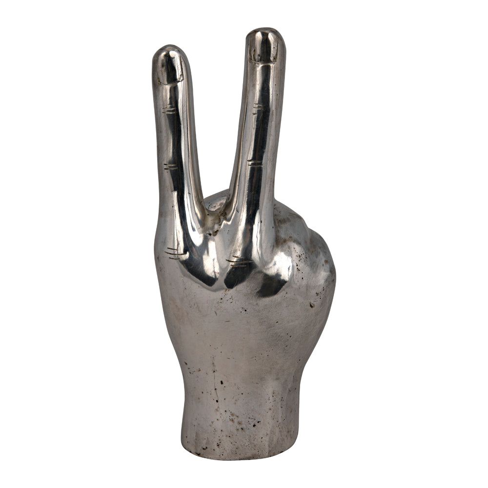 Peace Sign, Silver by NOIR