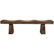 Shibumi Bench, Munggur Wood by NOIR