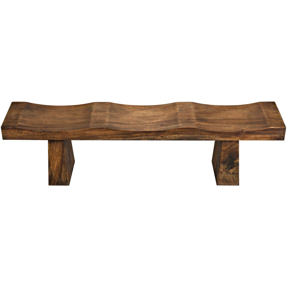 Shibumi Bench, Munggur Wood by NOIR