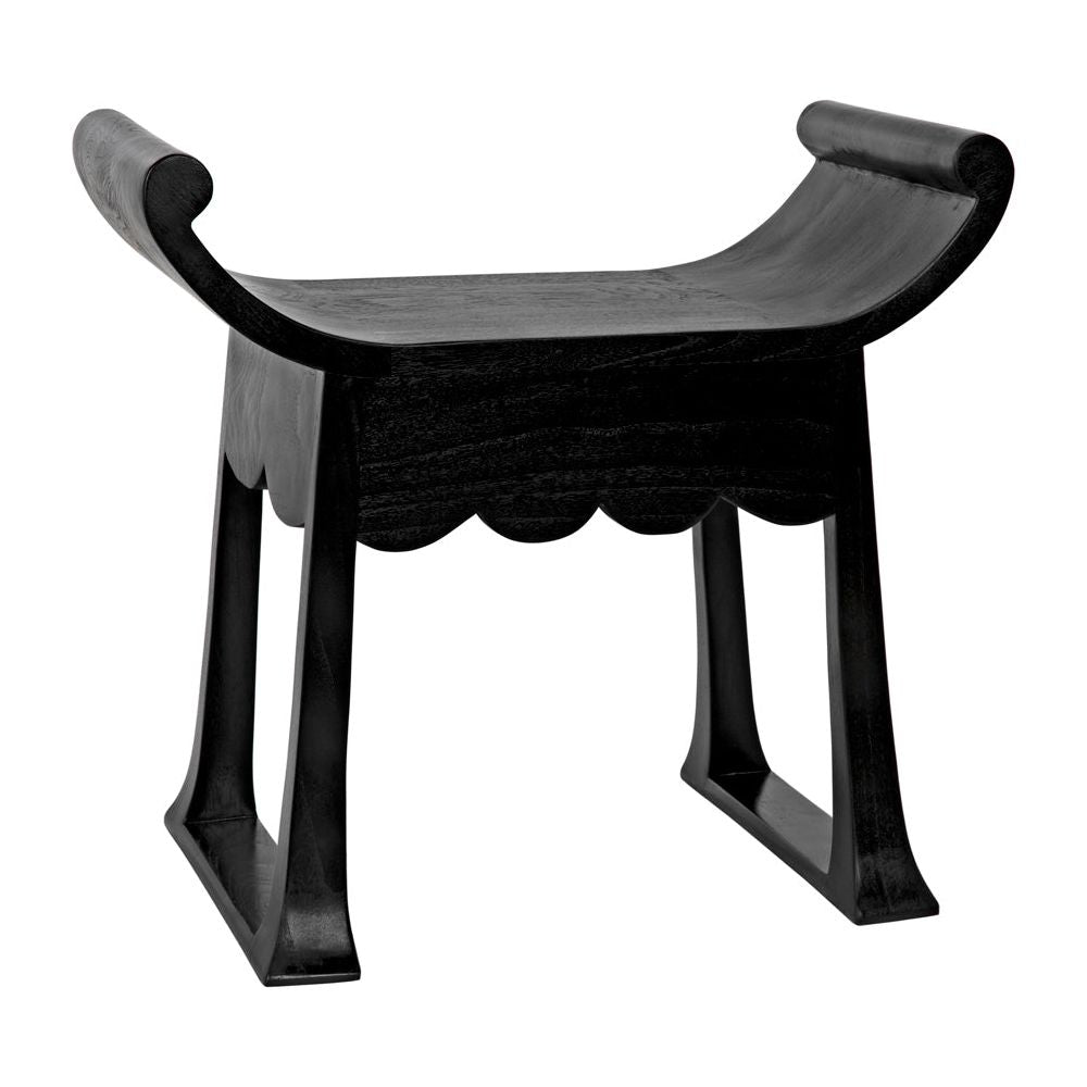 Wey Stool, Charcoal Black by NOIR