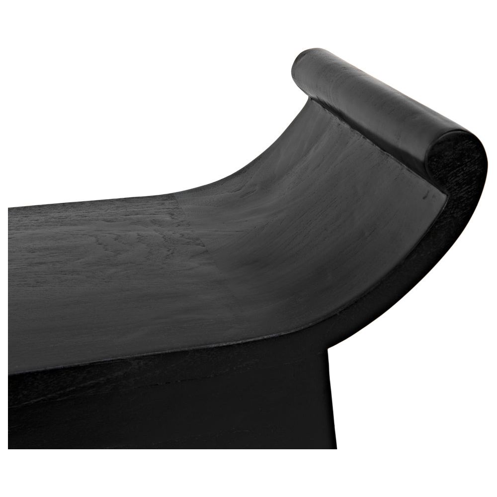 Wey Stool, Charcoal Black by NOIR