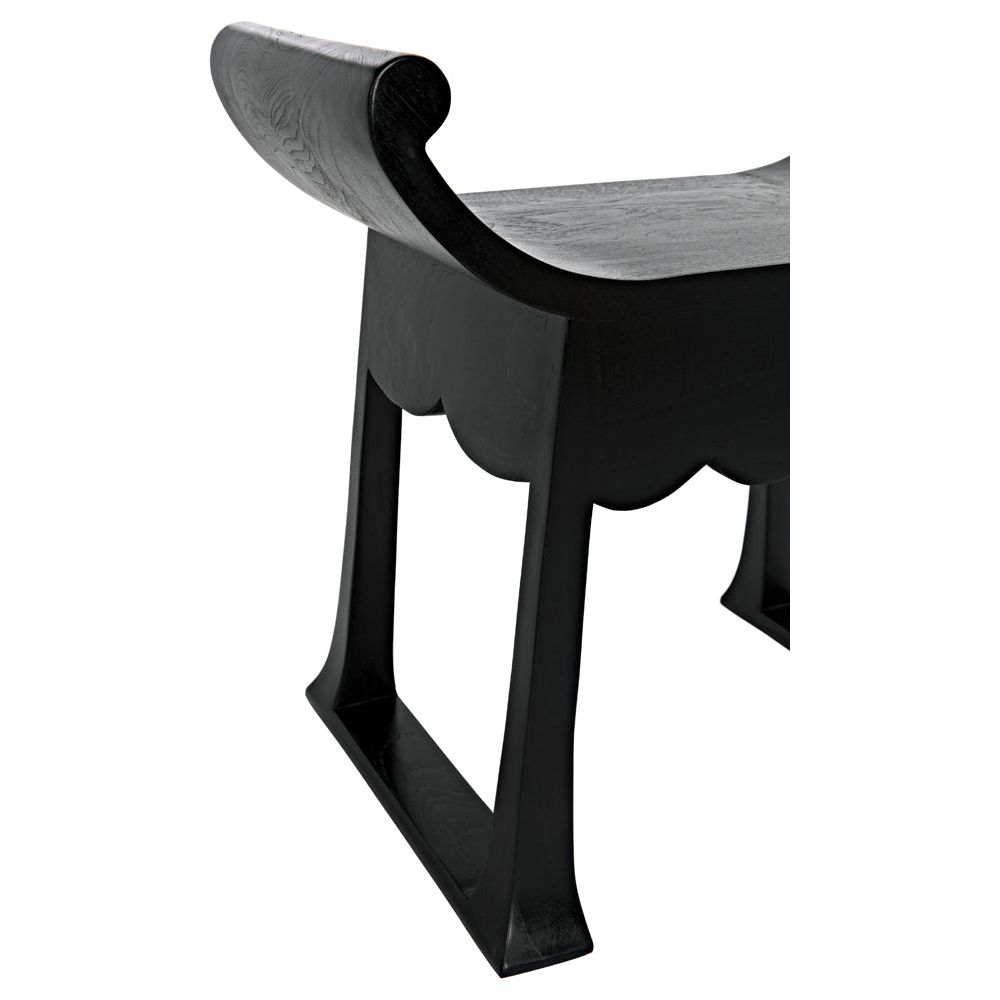 Wey Stool, Charcoal Black by NOIR