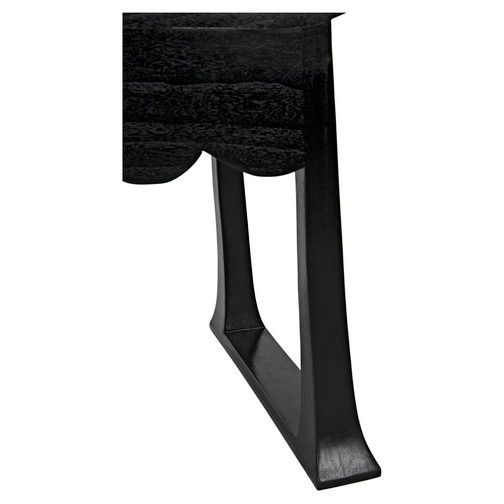 Wey Stool, Charcoal Black by NOIR