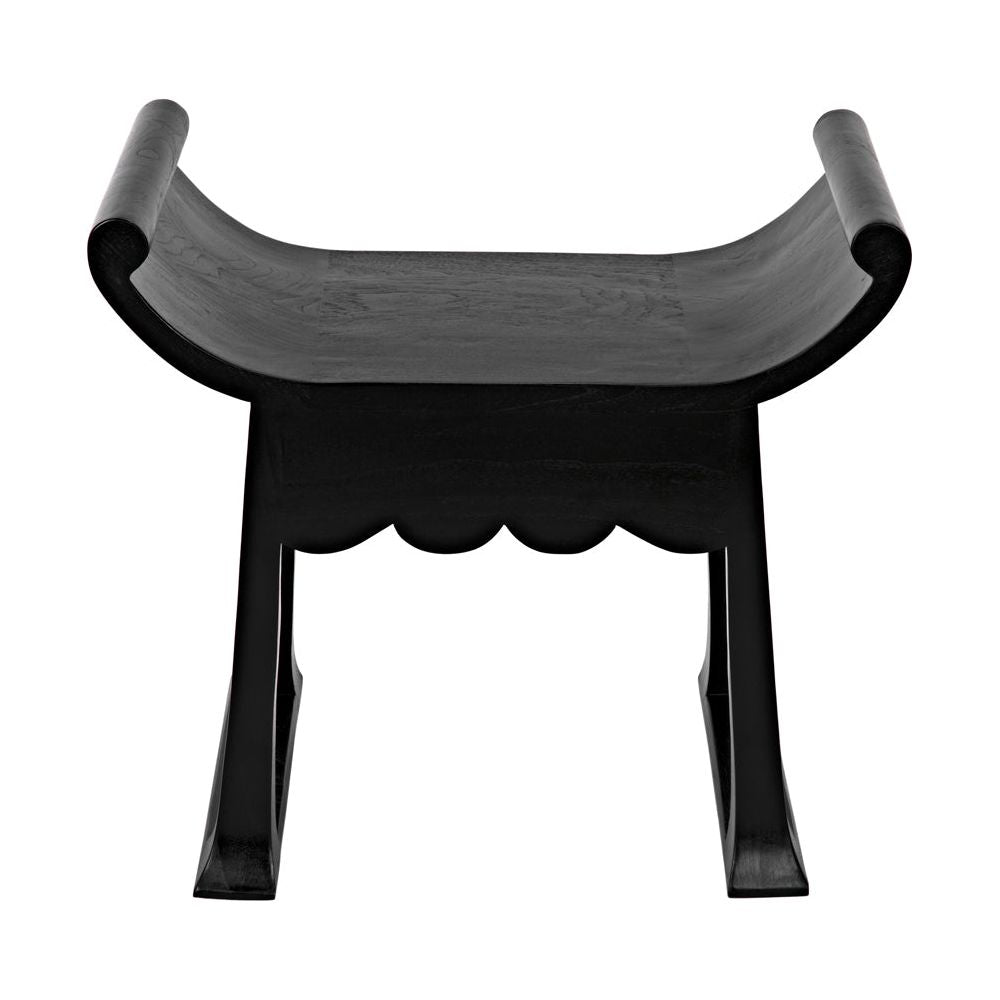 Wey Stool, Charcoal Black by NOIR