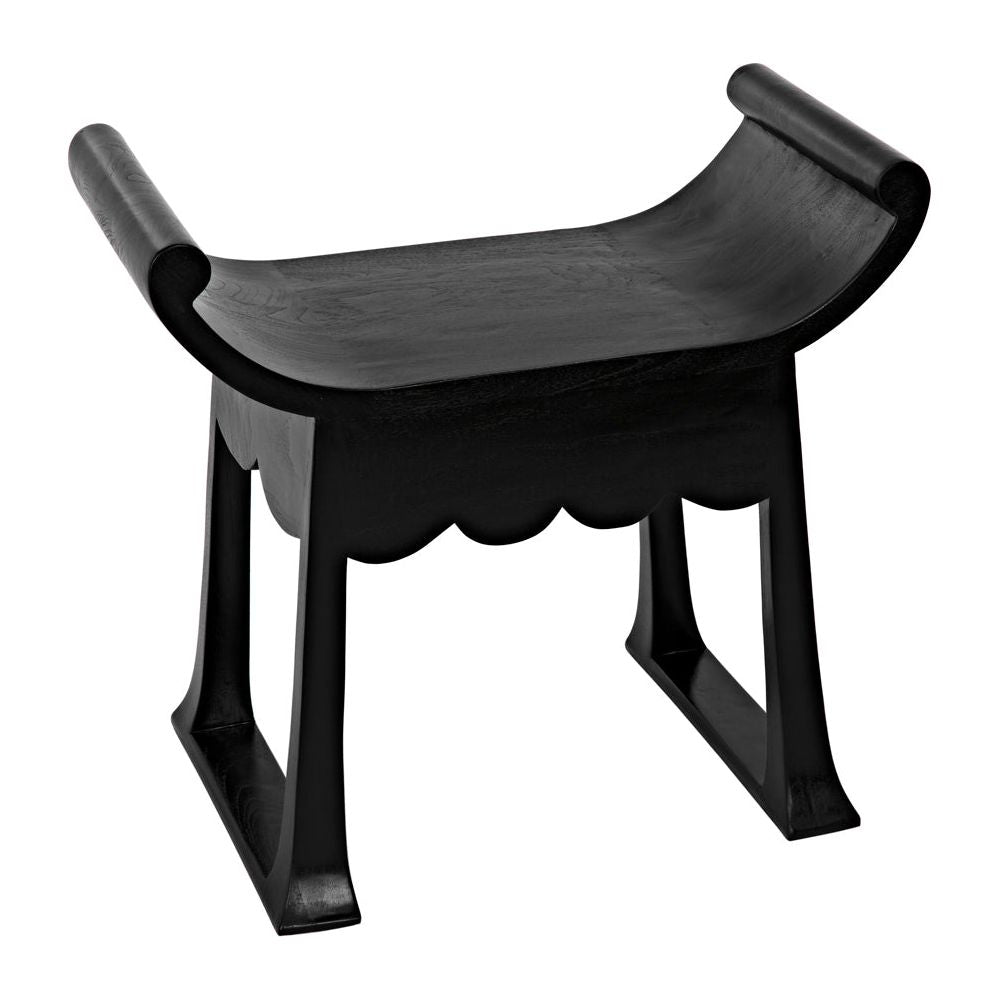 Wey Stool, Charcoal Black by NOIR
