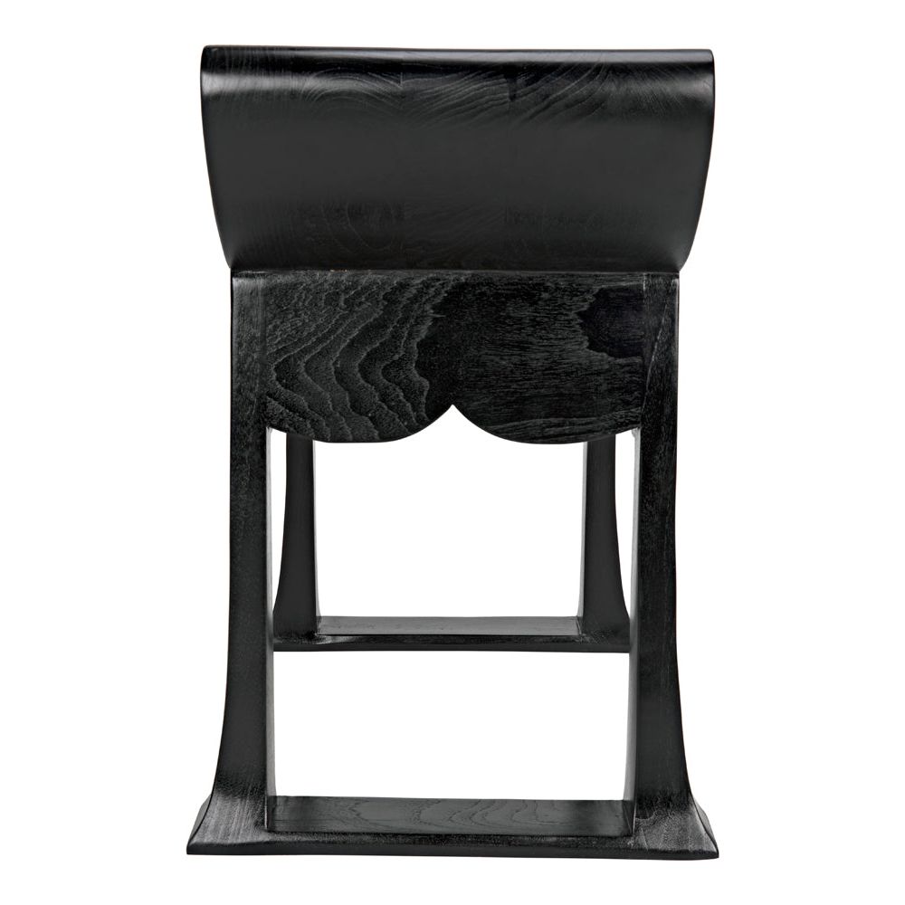 Wey Stool, Charcoal Black by NOIR