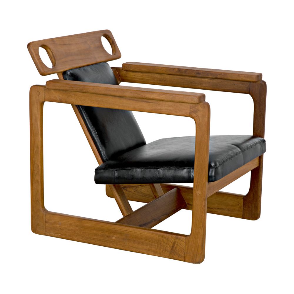 Buraco Relax Chair, Teak by NOIR