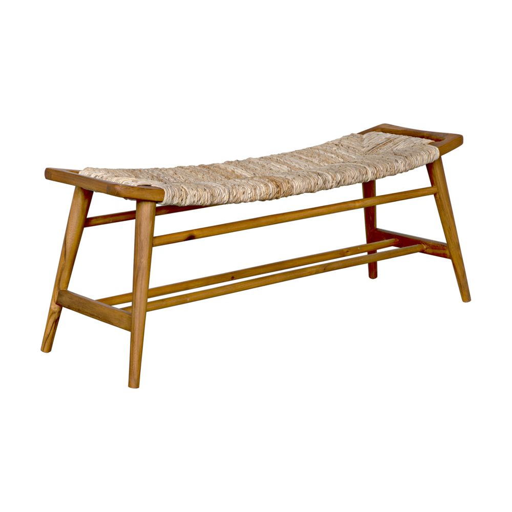 Stockholm Bench with Woven by NOIR