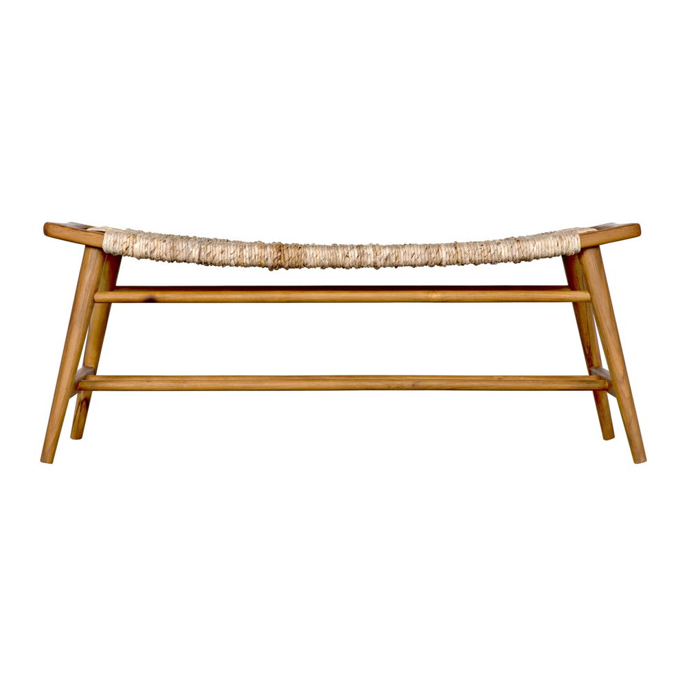 Stockholm Bench with Woven by NOIR