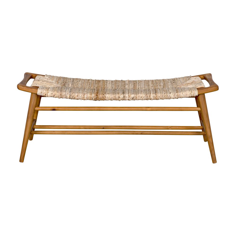 Stockholm Bench with Woven by NOIR